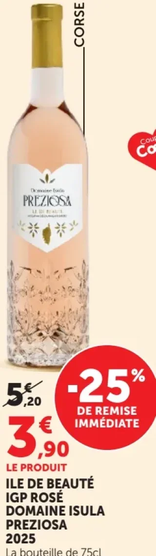 Ile de Beauté IGP Rosé Domaine Isula Preziosa 2025