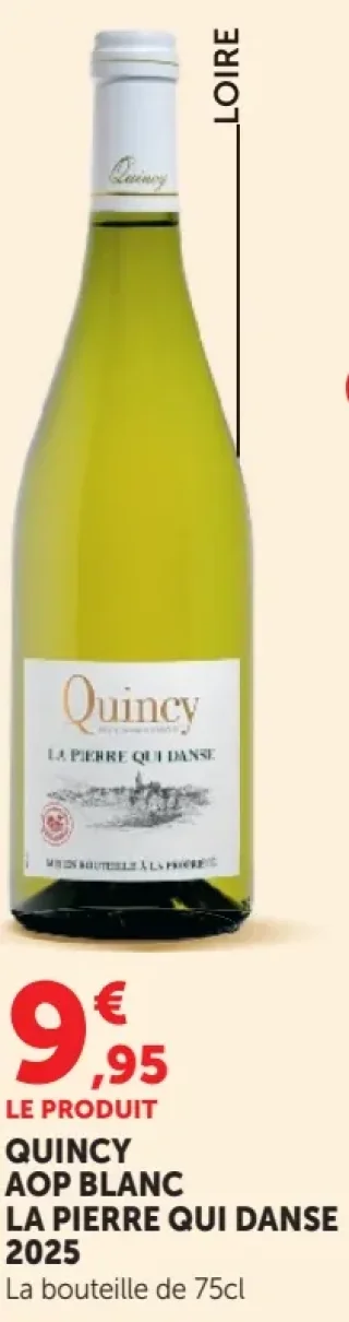 Quincy AOP Blanc La Pierre Qui Danse 2025