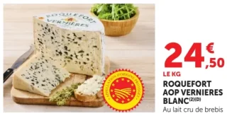 ROQUEFORT AOP VERNIERES BLANC
