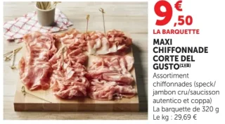 MAXI CHIFFONNADE CORTE DEL GUSTO