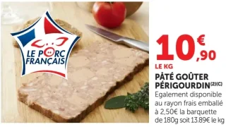 PÂTÉ GOÛTER PÉRIGOURDIN