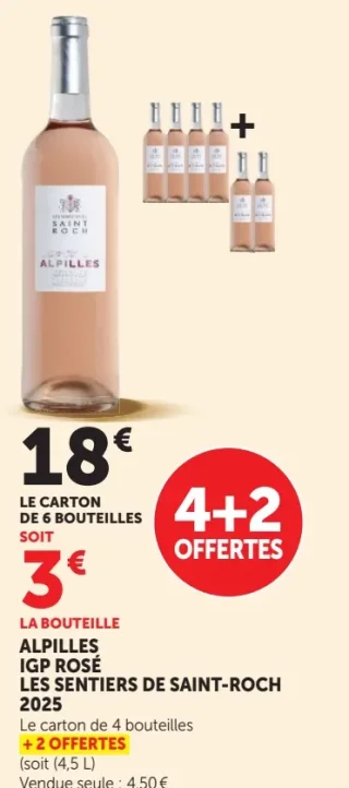 Alpilles IGP Rosé Les Sentiers de Saint-Roch