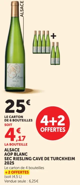 Alsace AOP Blanc Sec Riesling Cave de Turckheim