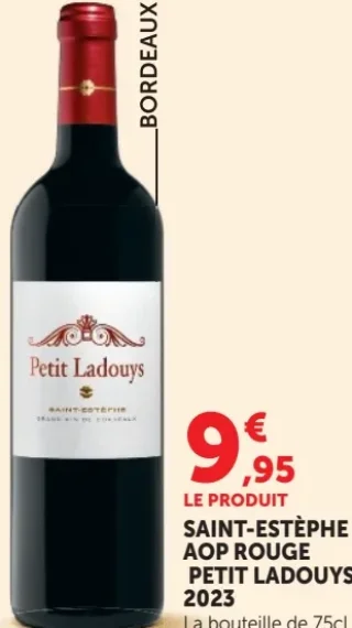 SAINT-ESTÈPHE AOP ROUGE PETIT LADOYS 2023