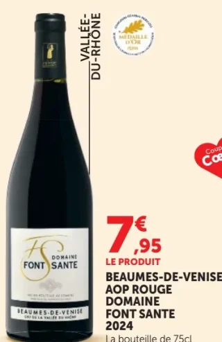 Domaine Font Sante Beaumes-de-Venise AOP Rouge 2024