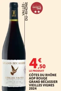Grand Bécassier Vieilles Vignes Côtes du Rhône AOP Rouge 2024