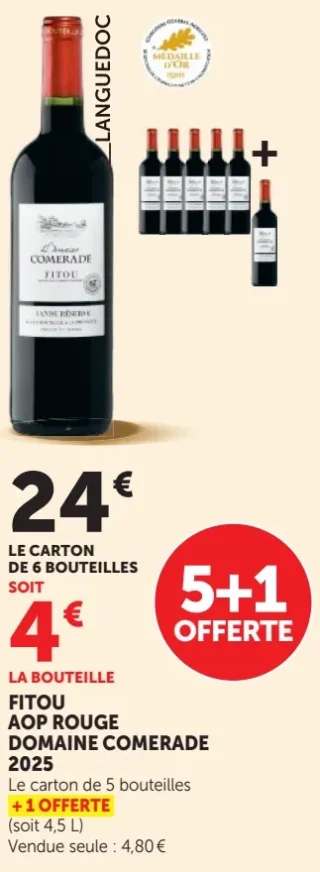 Fitou AOP Rouge Domaine Comerade 2025