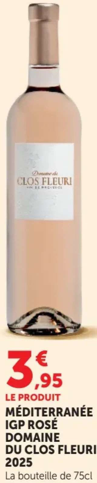 Méditerranée IGP Rosé Domaine du Clos Fleuri 2023