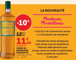 Crème de Mandarine Mandar'oc
