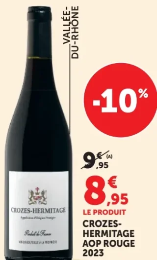 CROZES-HERMITAGE AOP ROUGE 2023
