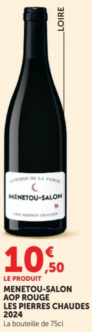 Menetou-Salon AOP Rouge Les Pierres Chaudes 2024