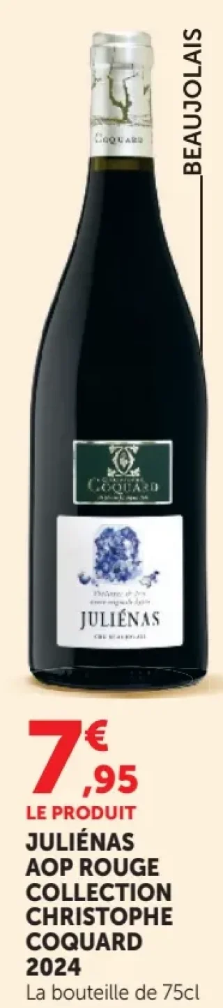 Juliénas AOP Rouge Collection Christophe Coquard 2024