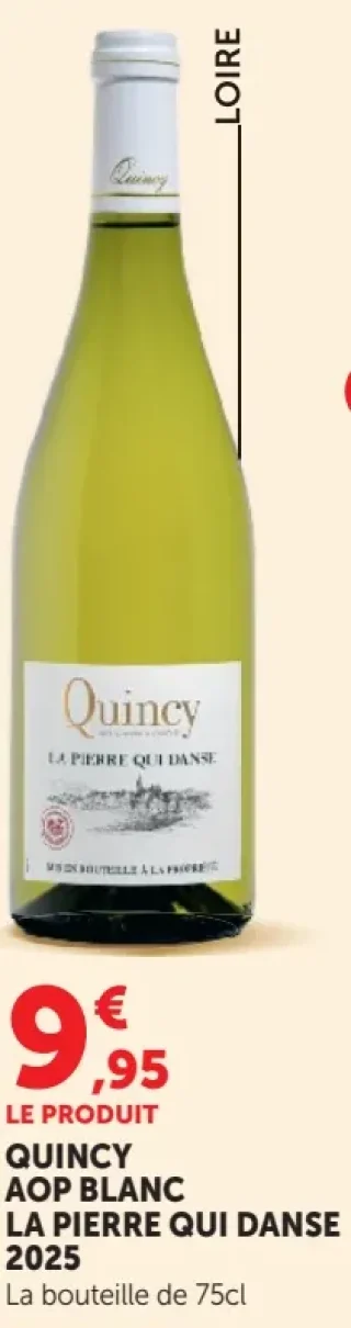 Quincy AOP Blanc La Pierre Qui Danse