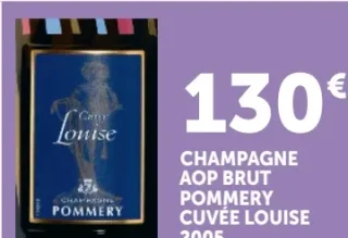 Champagne AOP Brut Pommery Cuvée Louise 2005