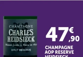 Champagne AOP Reserve Charles Heidsieck