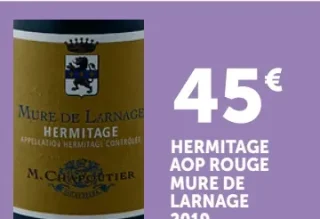 Hermitage AOP Rouge Mure de Larnage 2019