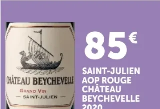 Saint-Julien AOP Rouge Château Beychevelle 2020