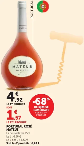 Portugal Rosé Mateus