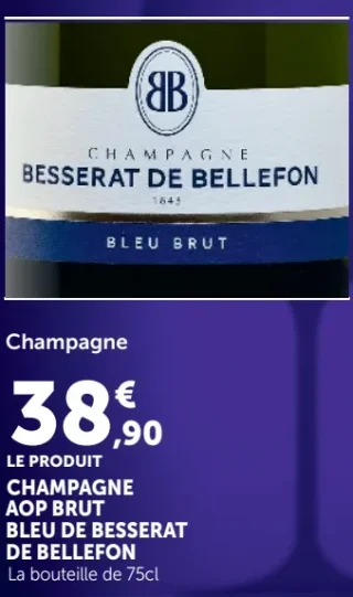 Champagne Besserat de Bellefon Bleu Brut AOP