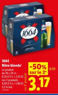 1664 Bière blonde