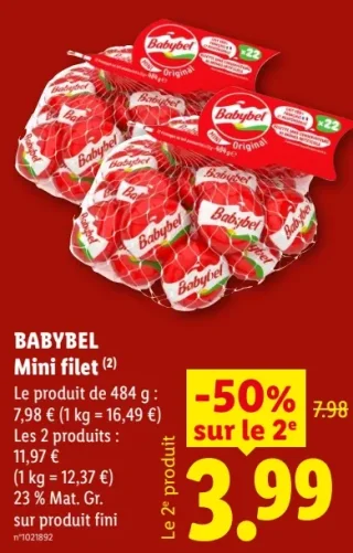 Babybel Mini filet