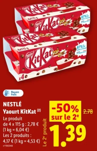 Nestlé Yaourt KitKat