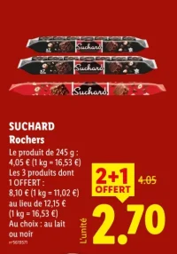 SUCHARD Rochers
