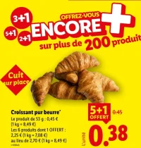 Croissant pur beurre