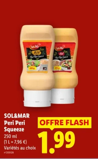 SOL&MAR Sauce Peri Peri Squeeze