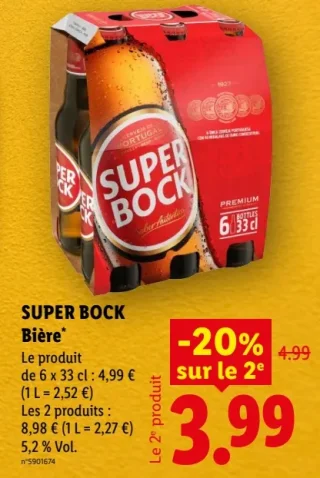 SUPER BOCK Bière