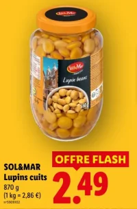 SOL&MAR Lupins cuits