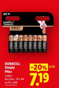 DURACELL Simply Piles