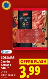 SOL&MAR Jamón Serrano STG