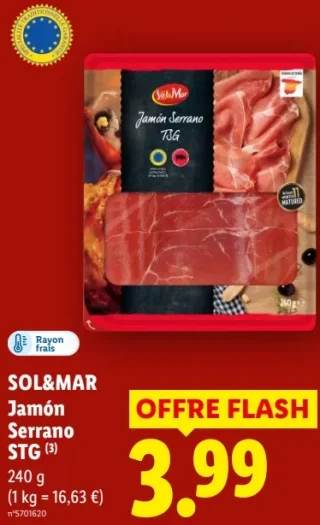 SOL&MAR Jamón Serrano STG