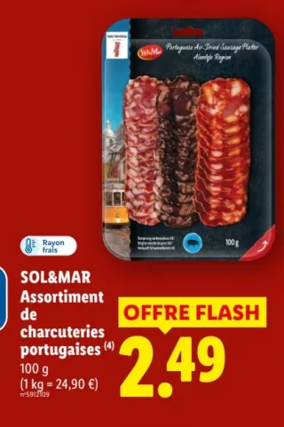 SOL&MAR Assortiment de charcuteries portugaises