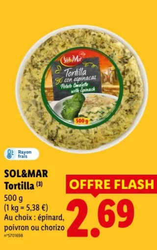 SOL&MAR Tortilla
