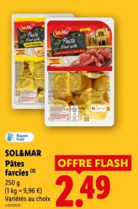 SOL&MAR Pâtes farcies