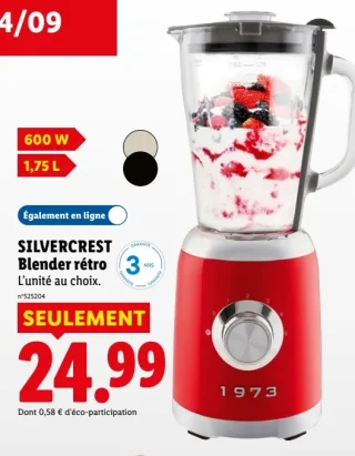 SILVERCREST Blender rétro