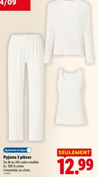 Pyjama 3 pièces