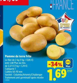 Pomme de terre frite