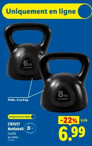 CRIVIT Kettlebell