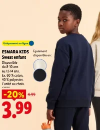 ESMARA KIDS Sweat enfant