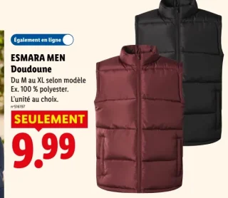 ESMARA MEN Doudoune