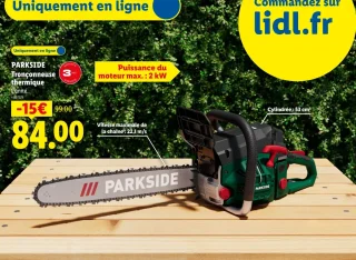 PARKSIDE Tronçonneuse thermique