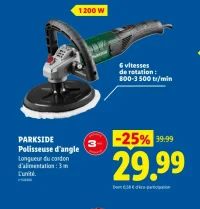 PARKSIDE Polisseuse d'angle