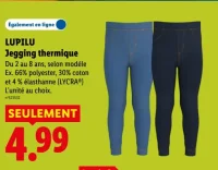 Jegging thermique LUPILU