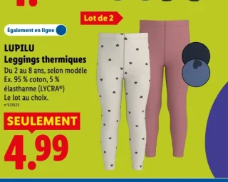 Leggings thermiques LUPILU