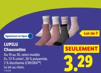 Chaussettes LUPILU