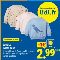 Lupilu Sweat bébé