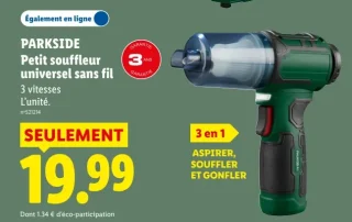PARKSIDE Petit souffleur universel sans fil